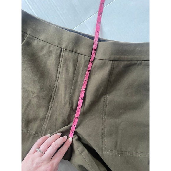 Ann Taylor Wide Leg Green Pants Size 6 - Picture 6 of 8